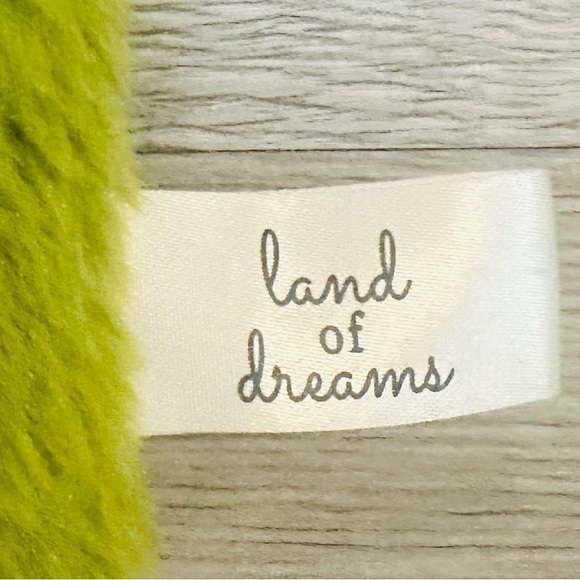 Land of Dreams Security Blanket Green Dinosaur Triceratops Plush Lovey Baby Soft - Picture 3 of 5